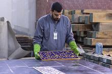 قسم صناعة الشبابيك يعلن عن قرب إنجاز طلاء شباكي سردابي الإمامين الحسين والجواد (عليهما السلام)