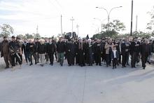 في خانقين.. الشؤون الدينية ينظّم مسيرة العزاء الفاطمي