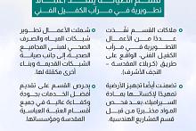 قسم الصيانة ينفّذ أعمالًا تطويرية في مرآب الكفيل الفني