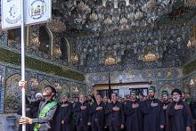 عبر موكب عزائي موحّد.. خَدَمَة العتبتين المقدستين يحيون ذكرى شهادة الإمام الجواد (عليه السلام)