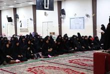 شعبة الخطابة الحسينية النسوية تقيم مجلس عزاء في مجمع الشيخ الكليني