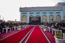 العتبة العباسية المقدسة تقيم مراسم رفع راية الخدمة الحسينية في مجمّع أبي الفضل العباس (عليه السلام)