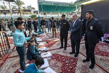 قسم التربية والتعليم يقيم فعالية المرسم الحرّ السنوية بذكرى استشهاد الزهراء (عليها السلام)