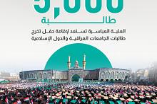 العتبة العباسية تستعد لإقامة حفل تخرج طالبات الجامعات العراقية والدول الإسلامية