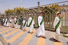 المجمع العلمي ينظّم سفرة دينية لطلبة أشبال العميد إلى مرقد الإمام علي (عليه السلام)