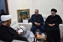 الهيأة العليا لإحياء التراث تبحث مع قسم الشؤون الفكرية سبل التعاون المشترك