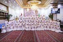 مدارسُ الكفيل الدينيّة النسويّة تنظّمُ حفلَ التكليف الشرعيّ لعددٍ من الفتيات اليتيمات