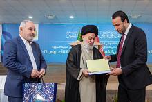 العتبة العباسية المقدسة تكرم المشاركين في حفل تخرج طالبات مدارس شعبة الكفيل الدينية والطالبات الأوائل