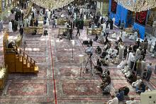 شعبة الخطابة تستذكر شهادة الإمام الحسن العسكري (عليه السلام) عبر مجلسها العزائي