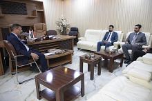 العتبة العباسية تقدم دعوة لحضور فعاليات أسبوع الإمامة لجامعة ميسان