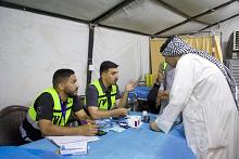 قسم الشؤون الطبية يقدم خدماته الصحية لزائري الإمام الجواد (عليه السلام)
