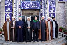وفد العتبة العباسية يحتفي بذكرى ولادة الزهراء (عليها السلام) في الحوزة الزينبية بباكستان