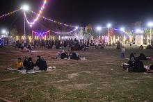 مشروع الحزام الأخضر يستقبل المئات من العوائل خلال أيام عيد الفطر المبارك