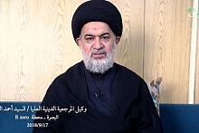 سماحة السيّد الصافي من البصرة: بعدَ انتهاء مهمّتنا سنُكلّف فريقَ الخبراء الذي جاء معنا بالبقاء هنا لسنةٍ واحدة لمتابعة ومراقبة ما أُنجز...