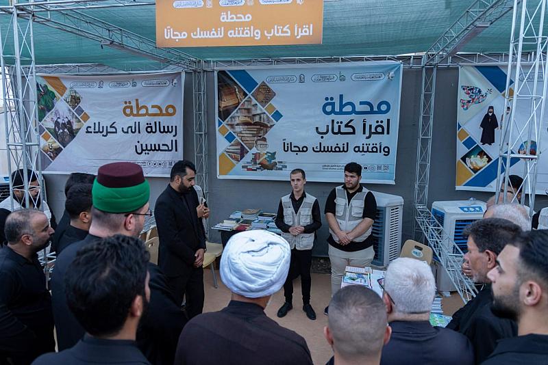قسم العلاقات العامة يفتتح محطات فتية الكفيل الثقافية بنسختها الرابعة في كركوك