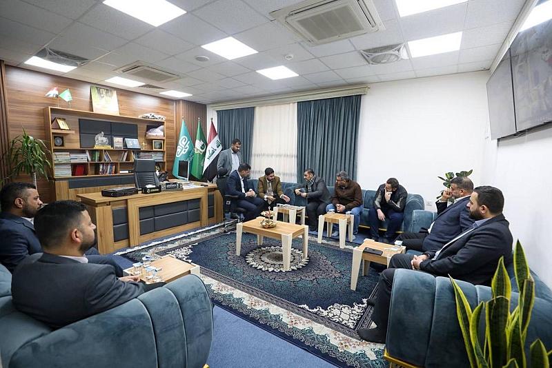 قسما المشاريع الهندسية والتربية والتعليم يناقشان آلية تطوير البنى التحتية للمؤسسات التعليمية