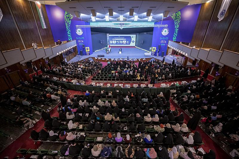 العتبة العباسية تطلق فعاليات مهرجان السبط المنتظر الثالث في جامعة بغداد