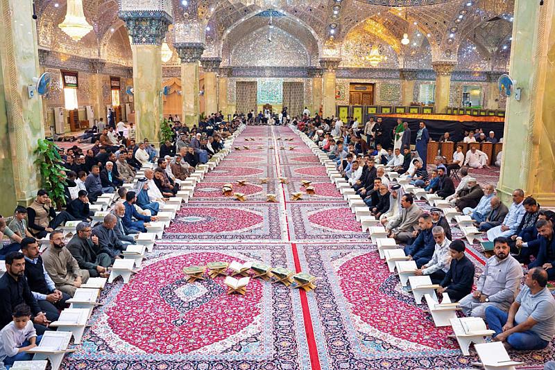 المجمع العلمي ينظم سفرة دينية لطلبته إلى العتبة العسكرية المقدسة