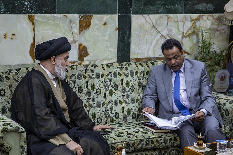 هيأة استثمار بابل: بحثنا مع السيّد الصافي إمكانية تظافر الجهود للنهوض بواقع المحافظة