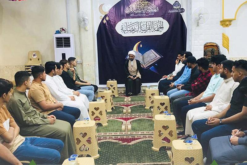 قسم الشؤون الفكرية يعقد جلسات ثقافيّة لطلبة الجامعات في ذي قار