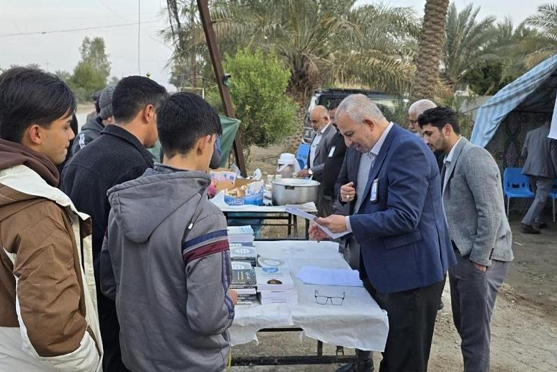 قسم الشؤون الفكرية يعلن استفادة 2000 زائر من محطته الثقافية المهدوية