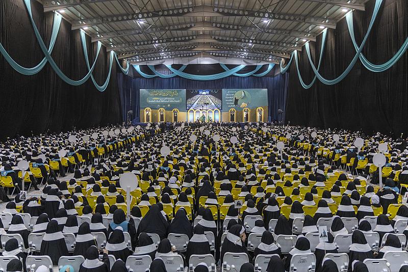 العتبة العباسية المقدسة تطلق حفل التكليف المركزي الثامن بمشاركة أكثر من 6 آلاف تلميذة
