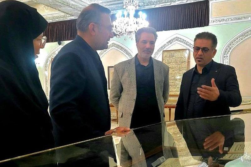 متحف الكفيل يبحث تعزيز التعاون مع متاحف العتبة الرضوية