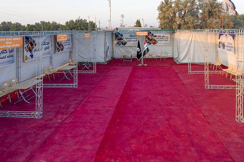 لإحياء ذكرى شهادة الإمام الكاظم (عليه السلام).. قسم العلاقات ينهي تحضيرات محطات فتية الكفيل في واسط