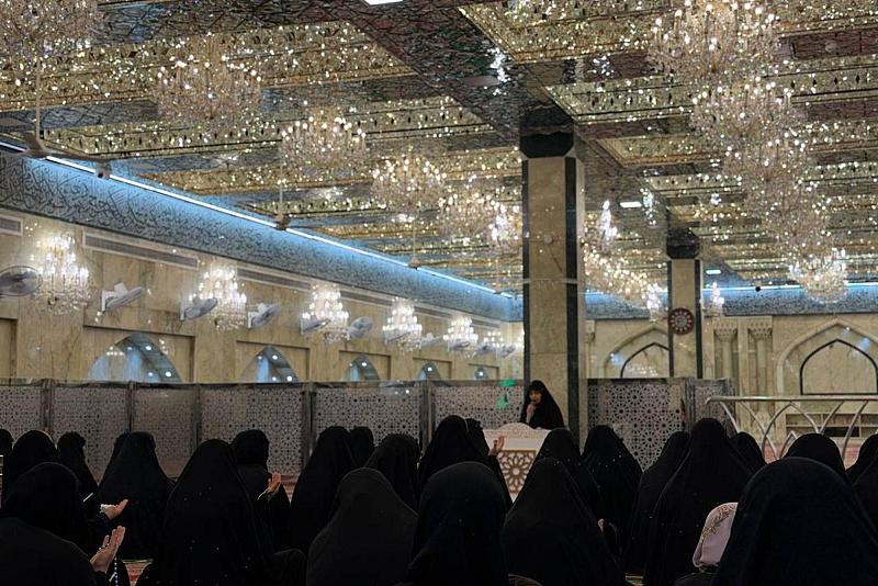 شعبة التوجيه الديني النسوي تنظم برنامجًا ثقافيًّا لوفد نسوي من النجف الأشرف