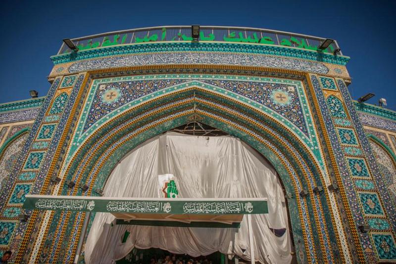بوابات الصحن الشريف لأبي الفضل العباس(عليه السلام) أعمالٌ متواصلة ونسب إنجاز متقدّمة..