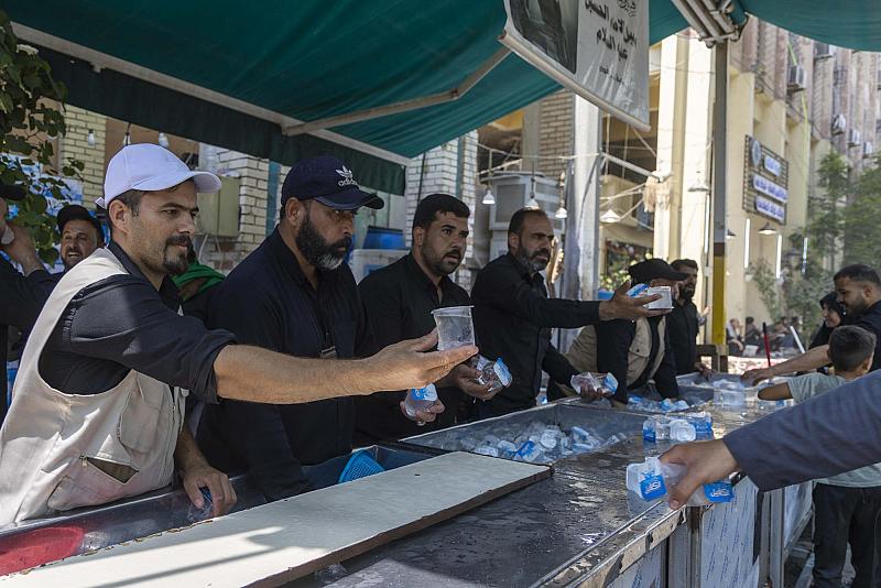 قسم بين الحرمين يشرك 1730 متطوّعًا ضمن خطته الخاصة بزيارة الأربعين