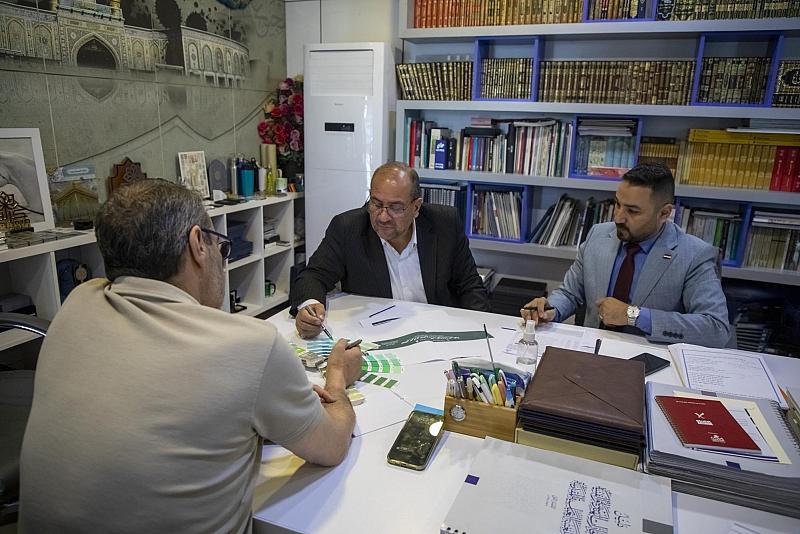 العتبة العباسية المقدسة تناقش تحديد الرؤية البصرية الخاصة بحفل تخرج طلبة الجامعات العراقية