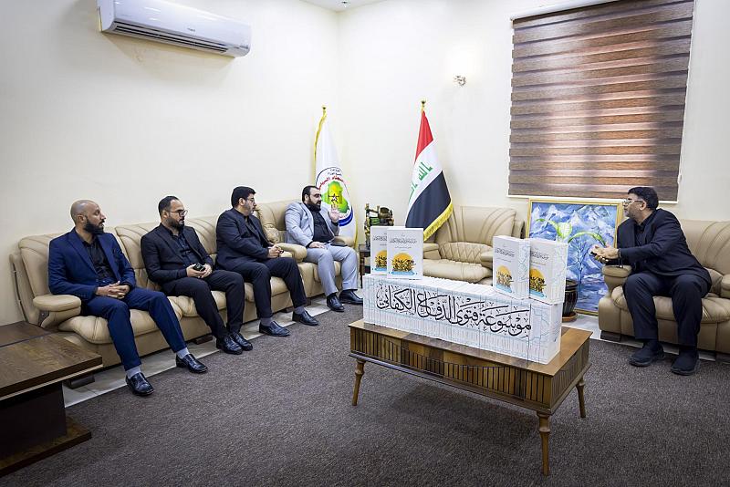 قسم الوافي يبحث سبل التعاون المشترك مع مؤسسة السجناء السياسيين