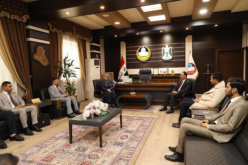 قسم العلاقات العامّة يواصل تحضيراته لإقامة مهرجان نبيّ الرحمة في جامعة الموصل