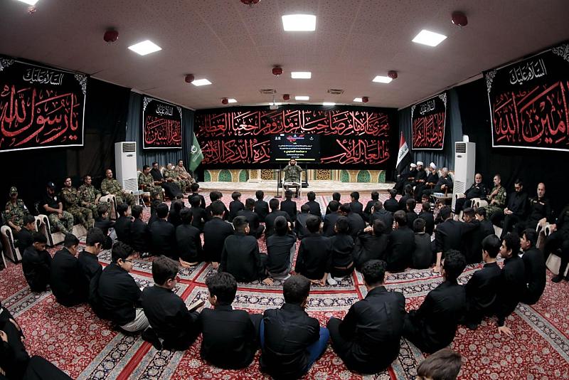 لإحياء أيام شهر المحرّم.. المجمع العلمي يقيم مجلس عزاءٍ في كربلاء