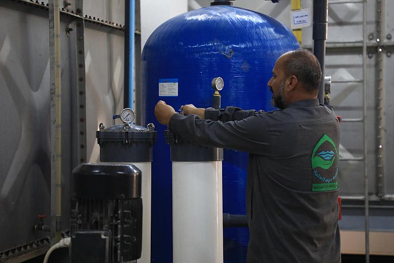 المشاريع الهندسيّة: محطّة مياه العتبة العبّاسية تُنتج مليون لترٍ يوميّاً لخدمة الزائرين