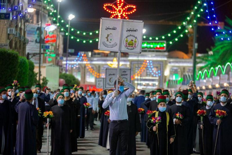 العتبتان المقدّستان تقدّمان أنموذجاً لإحياء الشعائر في زمن كورونا وفقاً لتوجيهات المرجعيّة الدينيّة العُليا