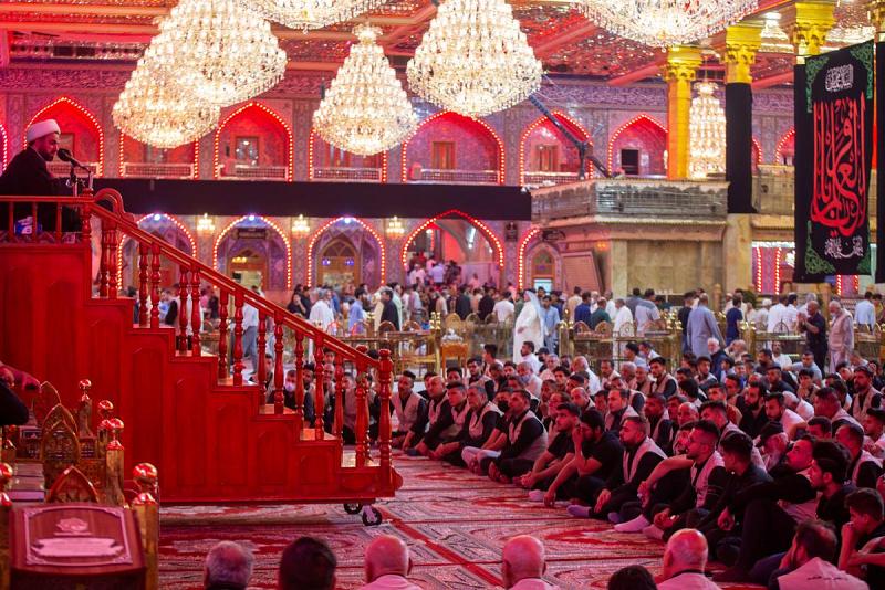 العتبةُ العبّاسية تعقد مجلس عزائها السنويّ لإحياء شهادة الإمام الباقر وسفير جدّه الحسين (عليهم السلام)