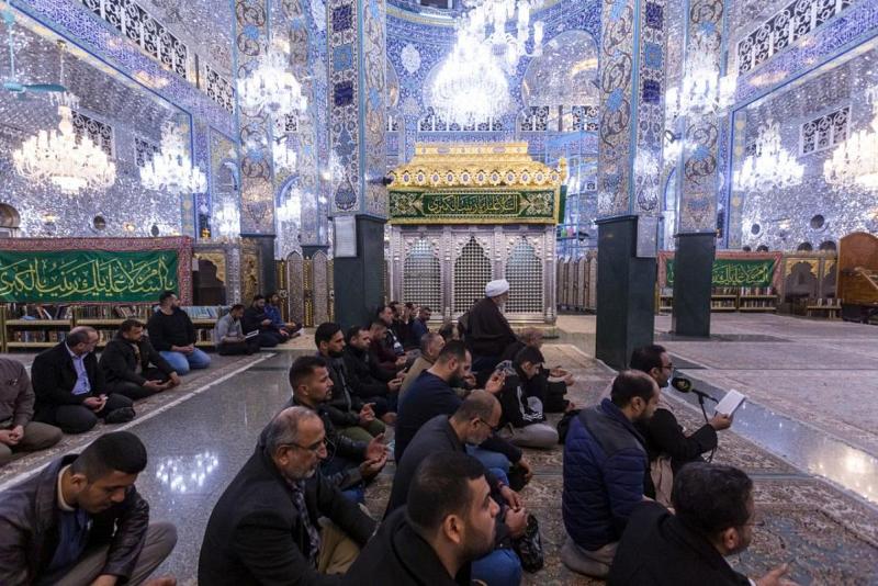 هكذا ودّع خَدَمةُ الكافل مرقد عقيلة الهاشميين (عليها السلام)
