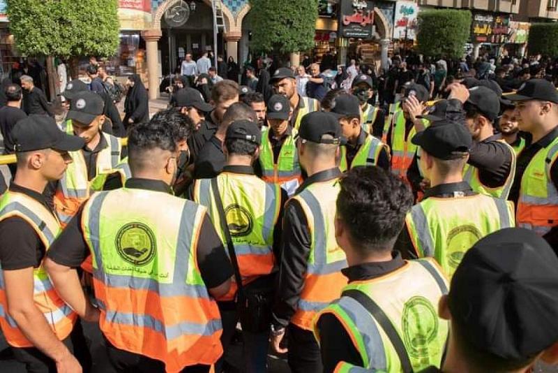 مع ازدياد أعداد الزائرين ..أكاديمية الكفيل للإسعاف والتدريب تنشر مفارزها الطبية
