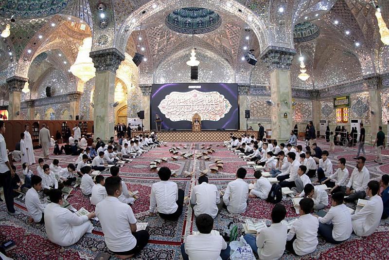 المجمع العلمي ينظم سفرة دينية لطلبته الحفاظ في كربلاء إلى العتبتين المقدستين الكاظمية والعسكرية