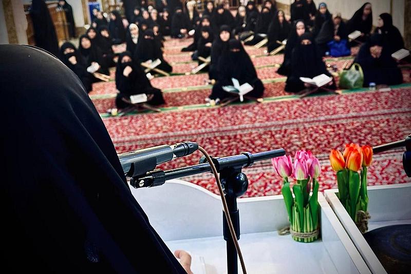 شعبة فاطمة بنت أسد تنظم برنامجها الأسبوعي (فَاسْأَلُوا أَهْلَ الذِّكْرِ)