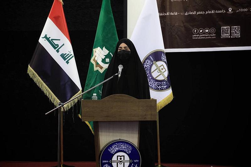 طالبات جامعة الإمام جعفر الصادق: نطبّق وصايا السيدة زينب (عليها السلام) في الحرم الجامعيّ بالقول والعمل