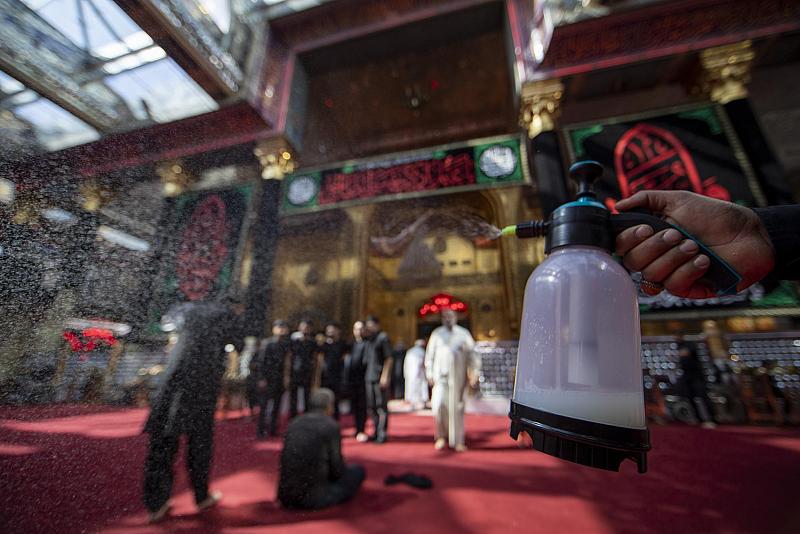 رعاية الصحن: أكثر من 200 مرشة ستنشر في صحن أبي الفضل (عليه السلام) خلال ركضة طويريج