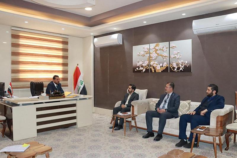 جامعة الكفيل ودائرة صحة النجف الأشرف تبحثان سبل تعزيز التعاون المشترك