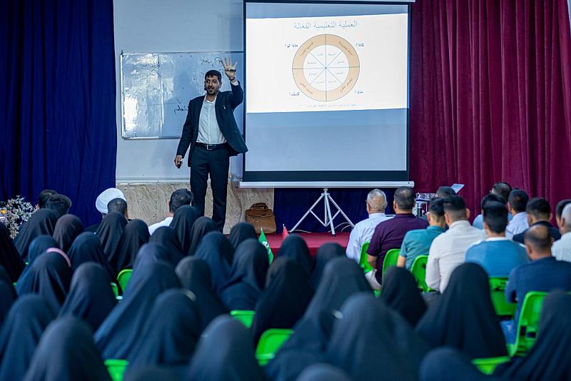 المجمع العلمي يقيم دورات تطويرية لمعلمي القرآن الكريم في صلاح الدين