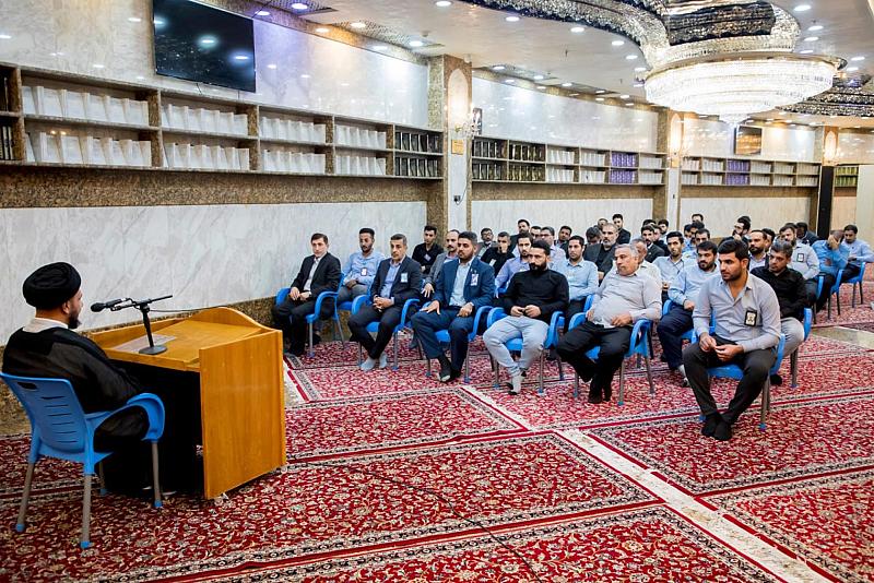 البرنامج المركزي للمنتسبين يشهد محاضرةً ثقافية عقائدية