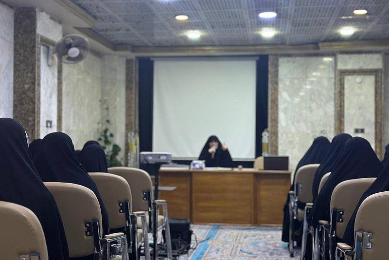 شعبة التوجيه الديني النسوي تنظّم مسابقة فقهية لوفد ثانوية النهوض من كربلاء