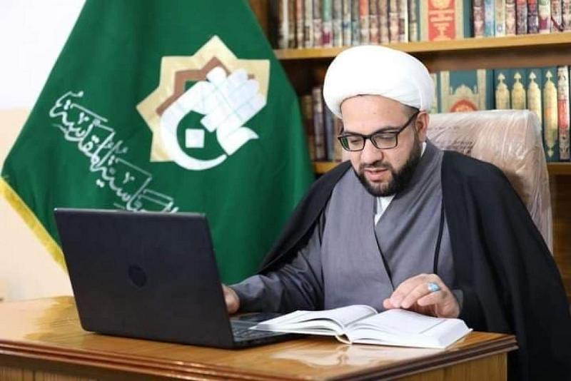 معهدُ القرآن الكريم في النجف يفتتحُ عن بُعدٍ أُولى دورات المشروع القُرآنيّ في الجامعات والمعاهد