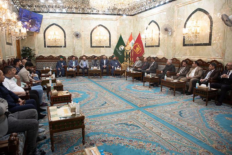 قسم العلاقات العامة ووزارة التربية يبحثان سبل التعاون في مجال الاعلام
